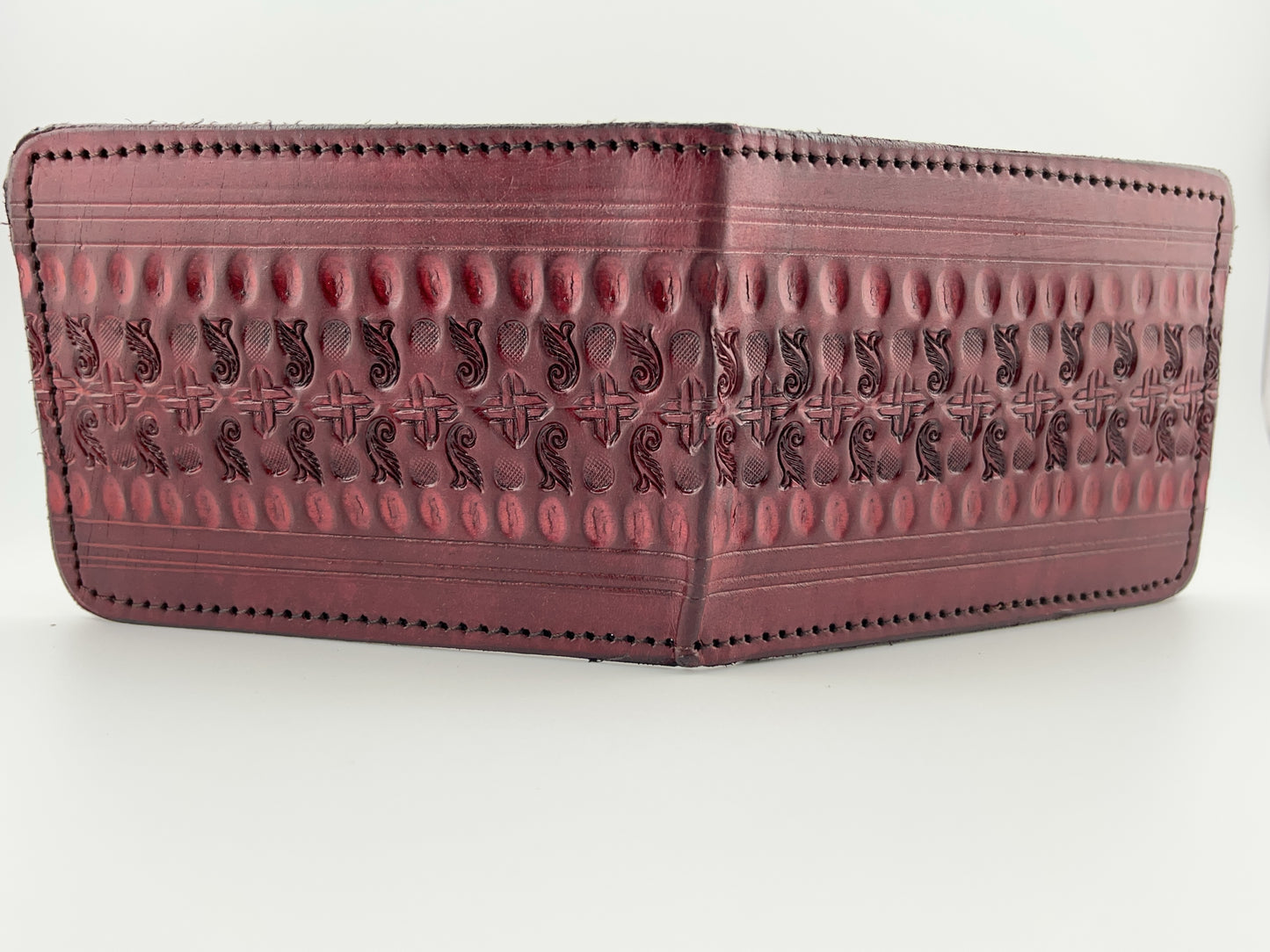 Zygma Handmade Genuine Leather Men’s Wallet – Brown | Slim Bi-Fold Wallet with 4 Card Slots, 1 Coin Pocket & 1 Cash Compartment | Durable Handcrafted Leather Wallet for Men