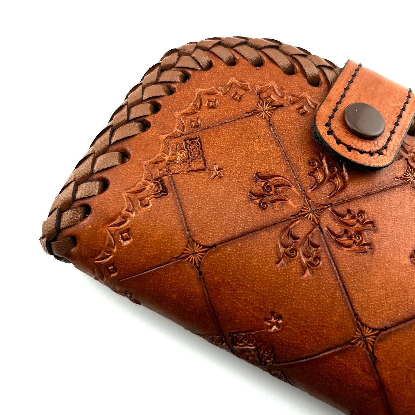 Zygma Handmade Genuine Leather Women’s Purse – Tan | Slim Wallet with Card, Coin & Cash Compartments