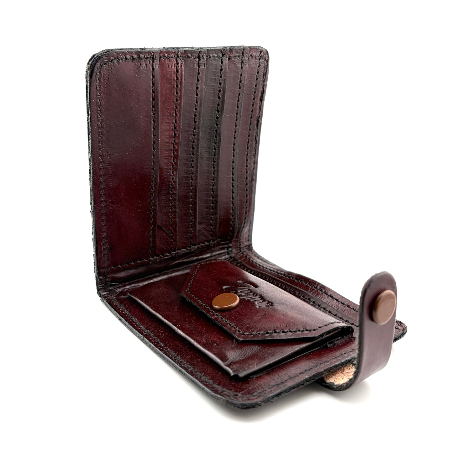 Zygma Handmade Genuine Leather Men’s Wallet – Brown | Slim Leather Wallet with Coin Pocket, Card Slots & Cash Holder