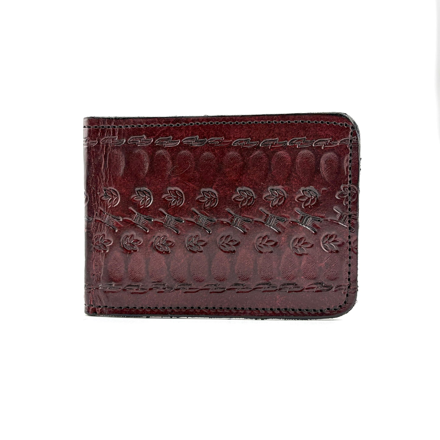 Zygma Handmade Genuine Leather Men’s Wallet – Brown | Slim Bi-Fold Wallet with 4 Card Slots, 1 Coin Pocket & 1 Cash Compartment