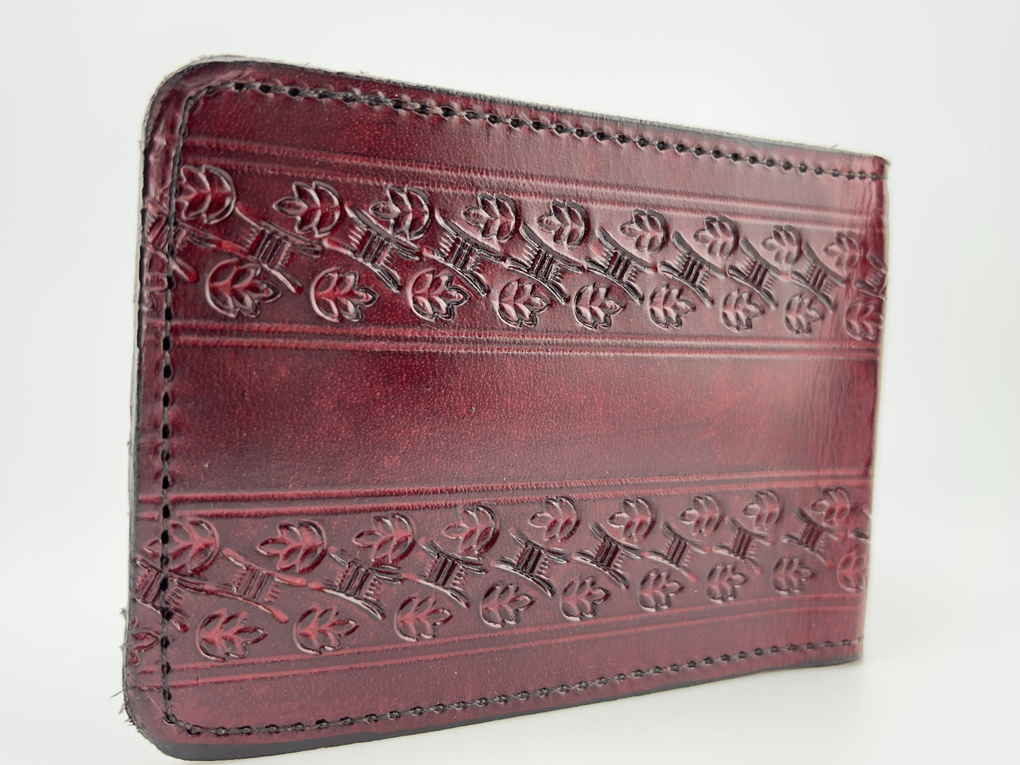 Zygma Handmade Genuine Leather Men’s Wallet – Brown | Slim Bi-Fold Wallet with 4 Card Slots, 1 Coin Pocket & 1 Cash Compartment | Durable Handcrafted Leather Wallet for Men