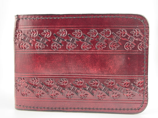 Zygma Handmade Genuine Leather Men’s Wallet – Brown | Slim Bi-Fold Wallet with 4 Card Slots, 1 Coin Pocket & 1 Cash Compartment | Durable Handcrafted Leather Wallet for Men