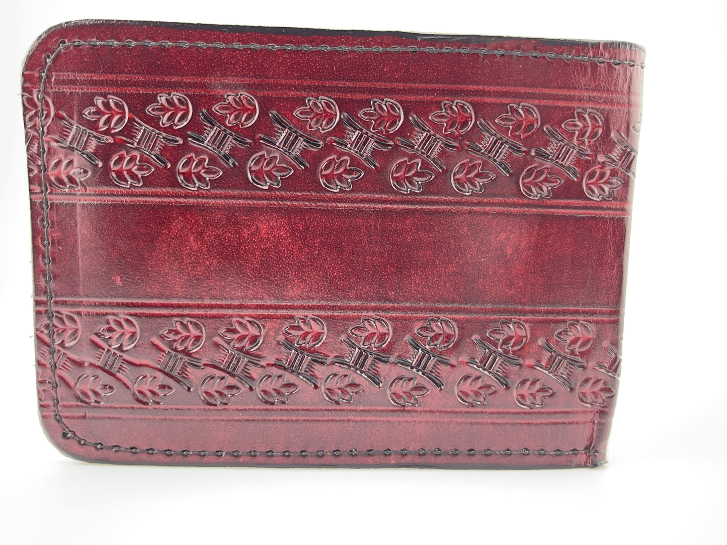 Zygma Handmade Genuine Leather Men’s Wallet – Brown | Slim Bi-Fold Wallet with 4 Card Slots, 1 Coin Pocket & 1 Cash Compartment | Durable Handcrafted Leather Wallet for Men