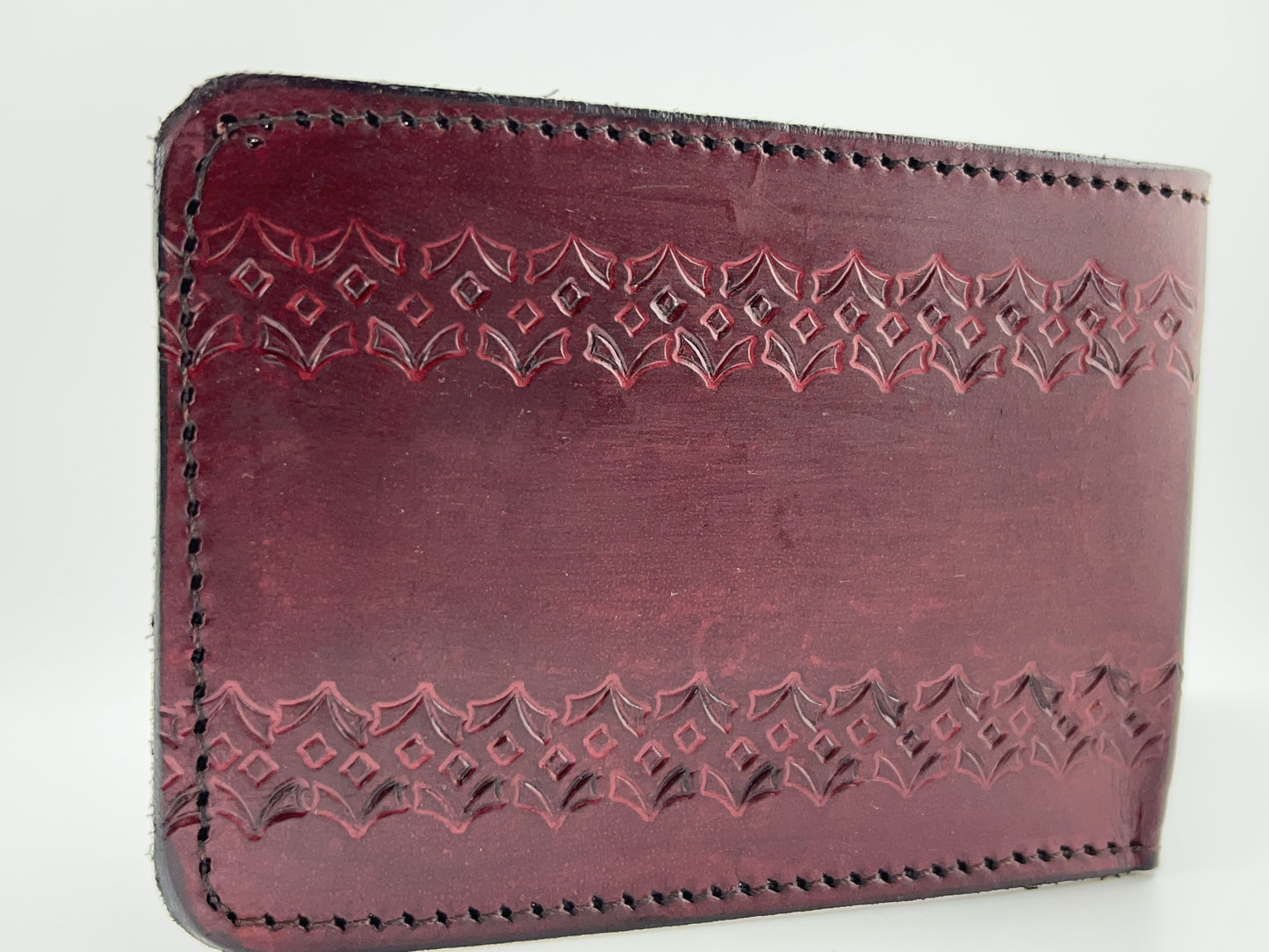 Zygma Handmade Genuine Leather Men’s Wallet – Brown | Slim Bi-Fold Wallet with 4 Card Slots,1 Coin Pocket & 1 Cash Compartment | Durable Handcrafted Leather Wallet for Men