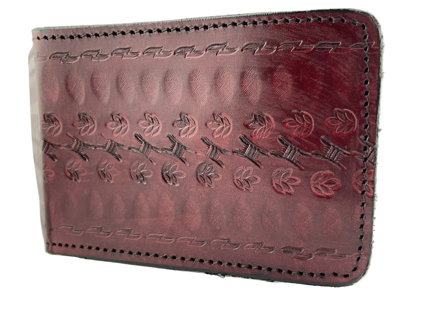 Zygma Handmade Genuine Leather Men’s Wallet – Brown | Slim Bi-Fold Wallet with 4 Card Slots, 1 Coin Pocket & 1 Cash Compartment | Durable Handcrafted Leather Wallet for Men