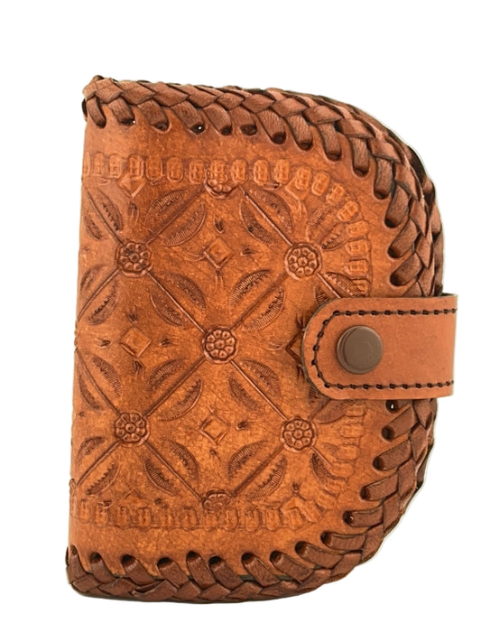 Zygma Handmade Genuine Leather Women Wallet – Compact Tan Purse with Card, Cash & Coin Slots (13x9x3 cm) (Copy) (Copy)