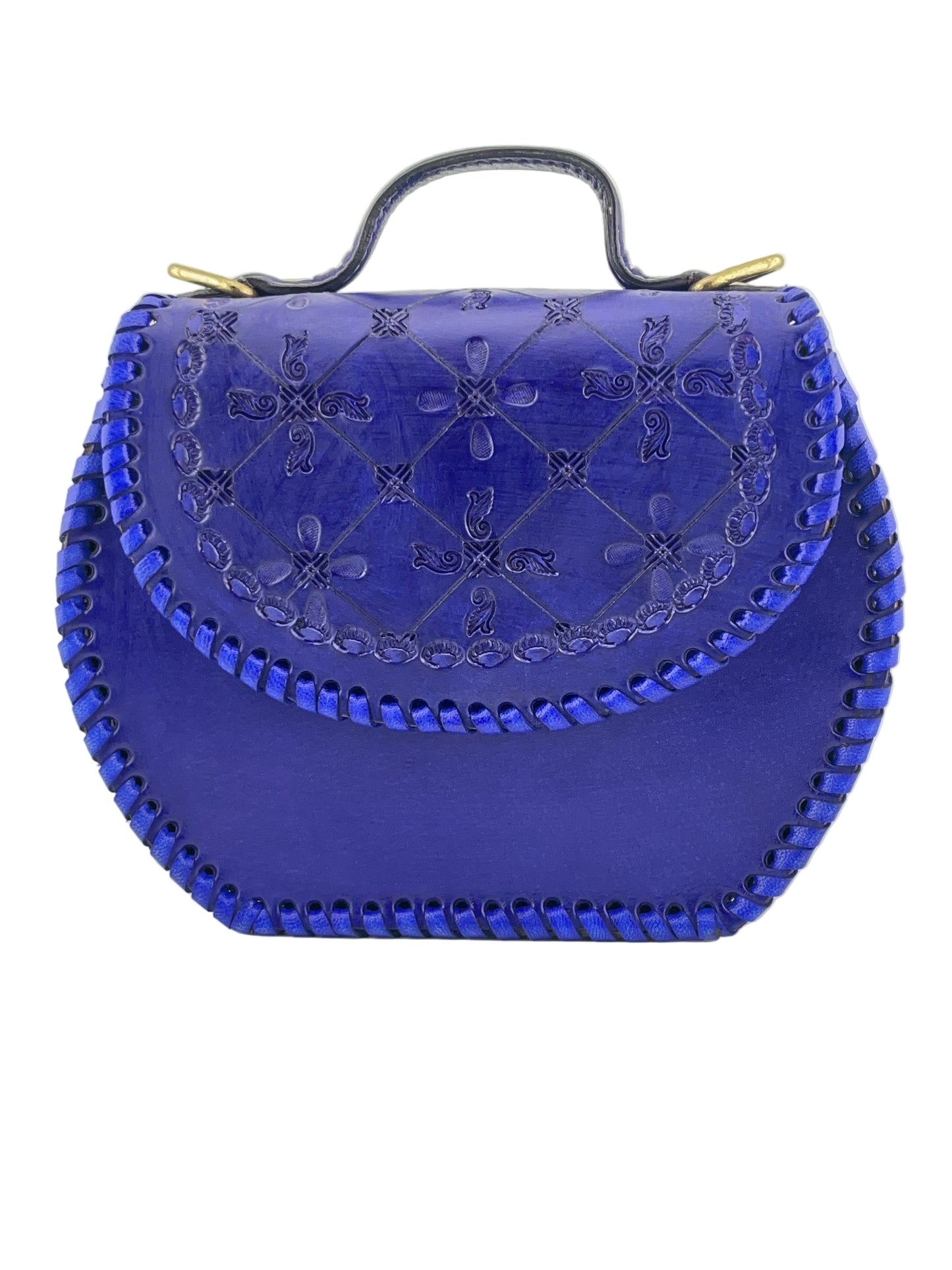 Zygma Handmade Genuine Leather Sling Bag for Women | Stylish Crossbody Purse for Daily Use & Gifts | Blue