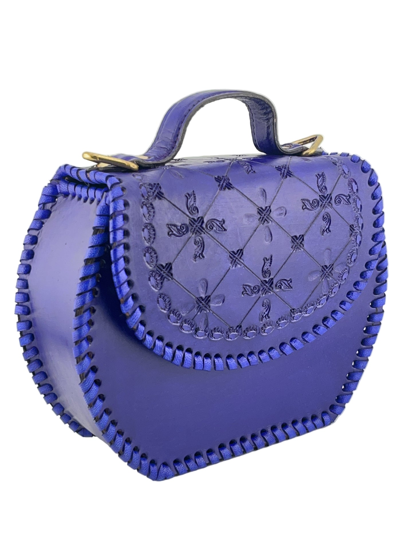 Zygma Handmade Genuine Leather Sling Bag for Women | Stylish Crossbody Purse for Daily Use & Gifts | Blue