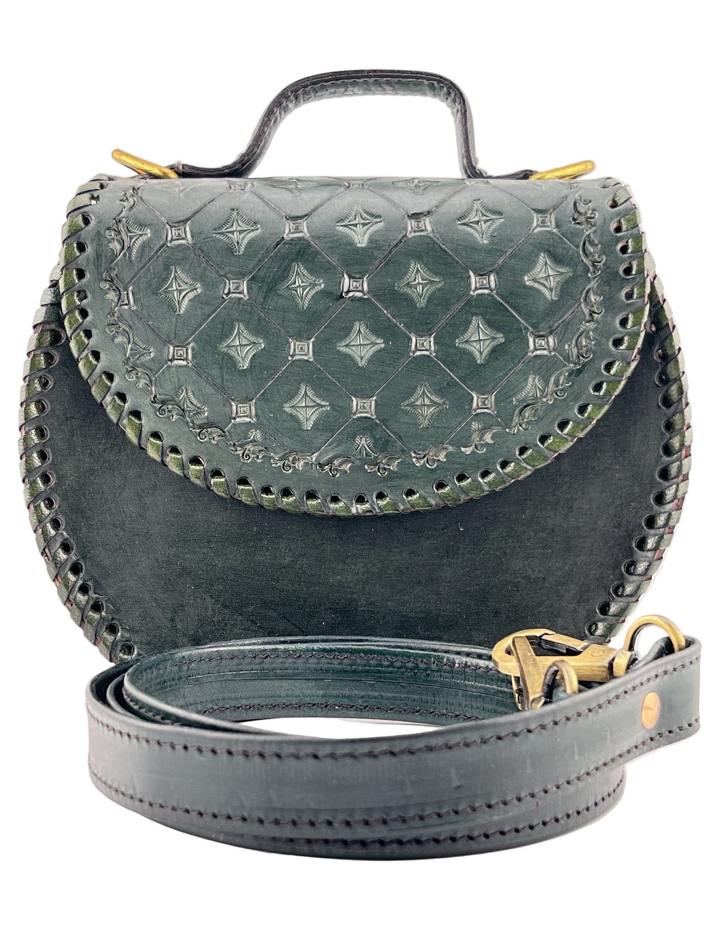 Zygma Handmade Genuine Leather Sling Bag for Women | Stylish Crossbody Purse for Daily Use & Gifts | Green