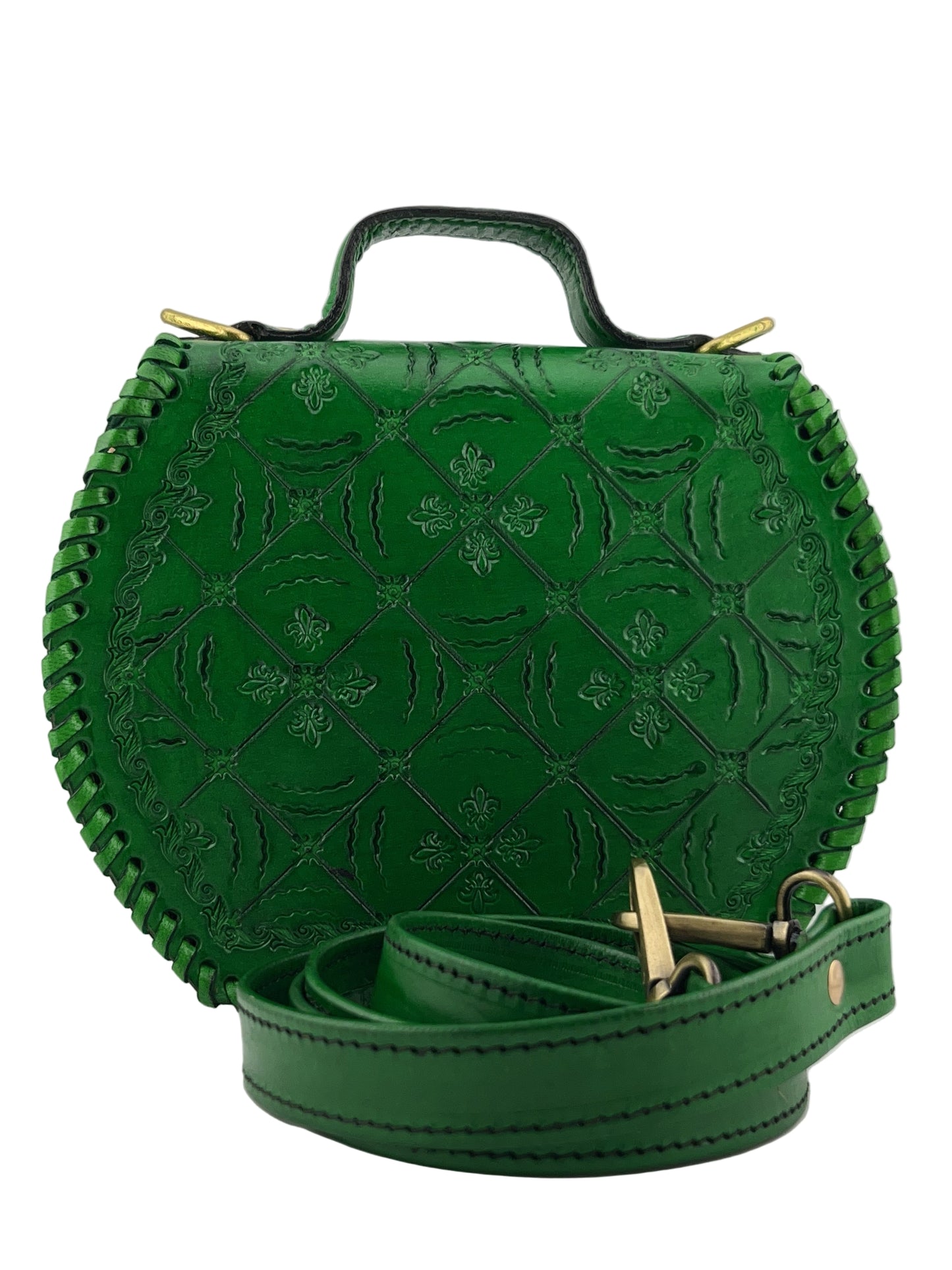 Zygma Handmade Genuine Leather Sling Bag for Women | Stylish Crossbody Purse for Daily Use & Gifts | parrot Green