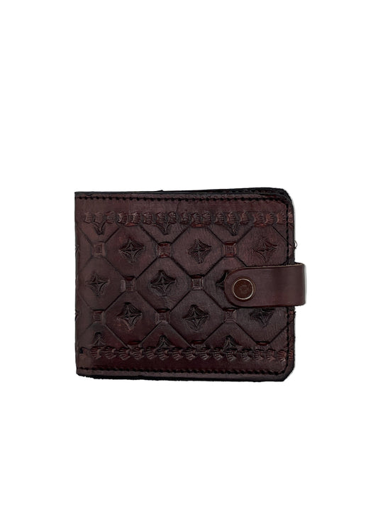 Zygma Handmade Genuine Leather Men’s Wallet – Brown | Slim Leather Wallet with Coin Pocket, Card Slots & Cash Holder