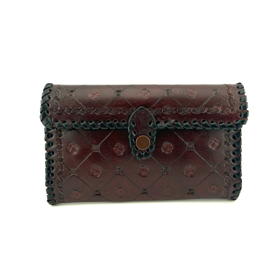 Zygma Handmade Genuine Leather Women’s Purse – Deep Brown
