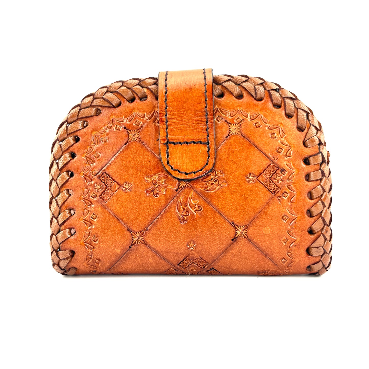 Zygma Handmade Genuine Leather Women’s Purse – Tan | Slim Wallet with Card, Coin & Cash Compartments