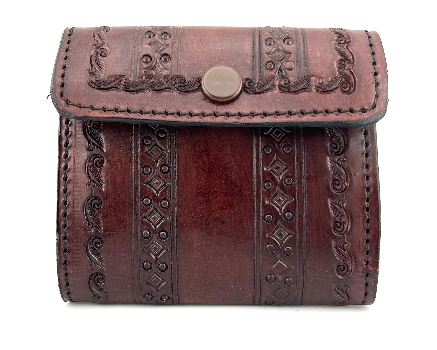 Zygma Handmade Genuine Leather Women’s Purse – Deep Brown