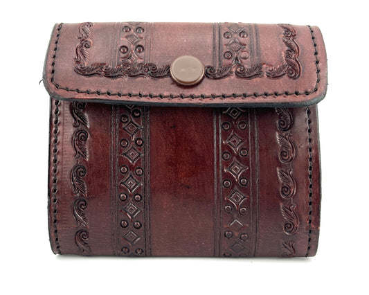 Zygma Handmade Genuine Leather Women’s Purse – Deep Brown