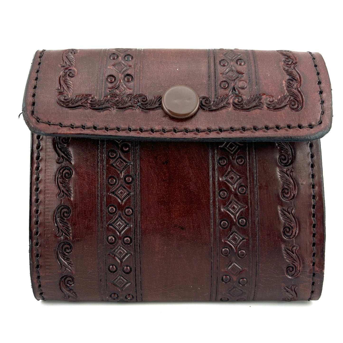 Zygma Handmade Genuine Leather Women’s Purse – Deep Brown