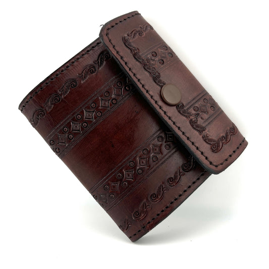 Zygma Handmade Genuine Leather Women’s Purse – Deep Brown