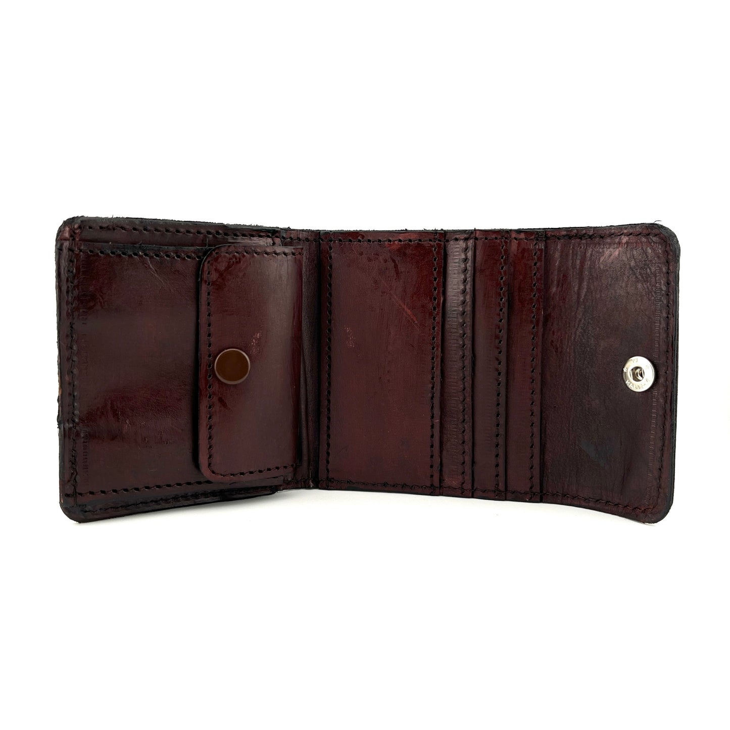 Zygma Handmade Genuine Leather Women’s Purse – Deep Brown