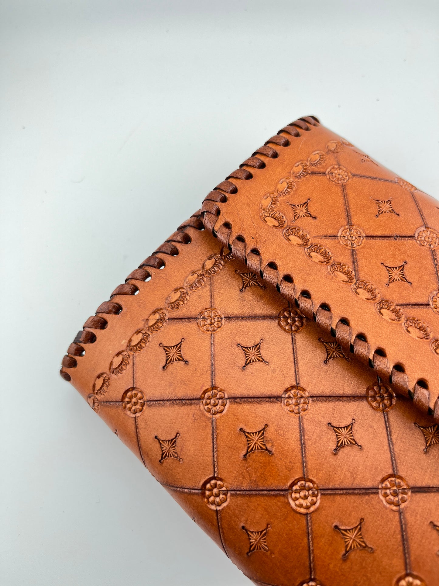 Zygma Handcrafted Genuine Leather Sling Bag – Artisan Tooled Crossbody Shoulder Bag for Women