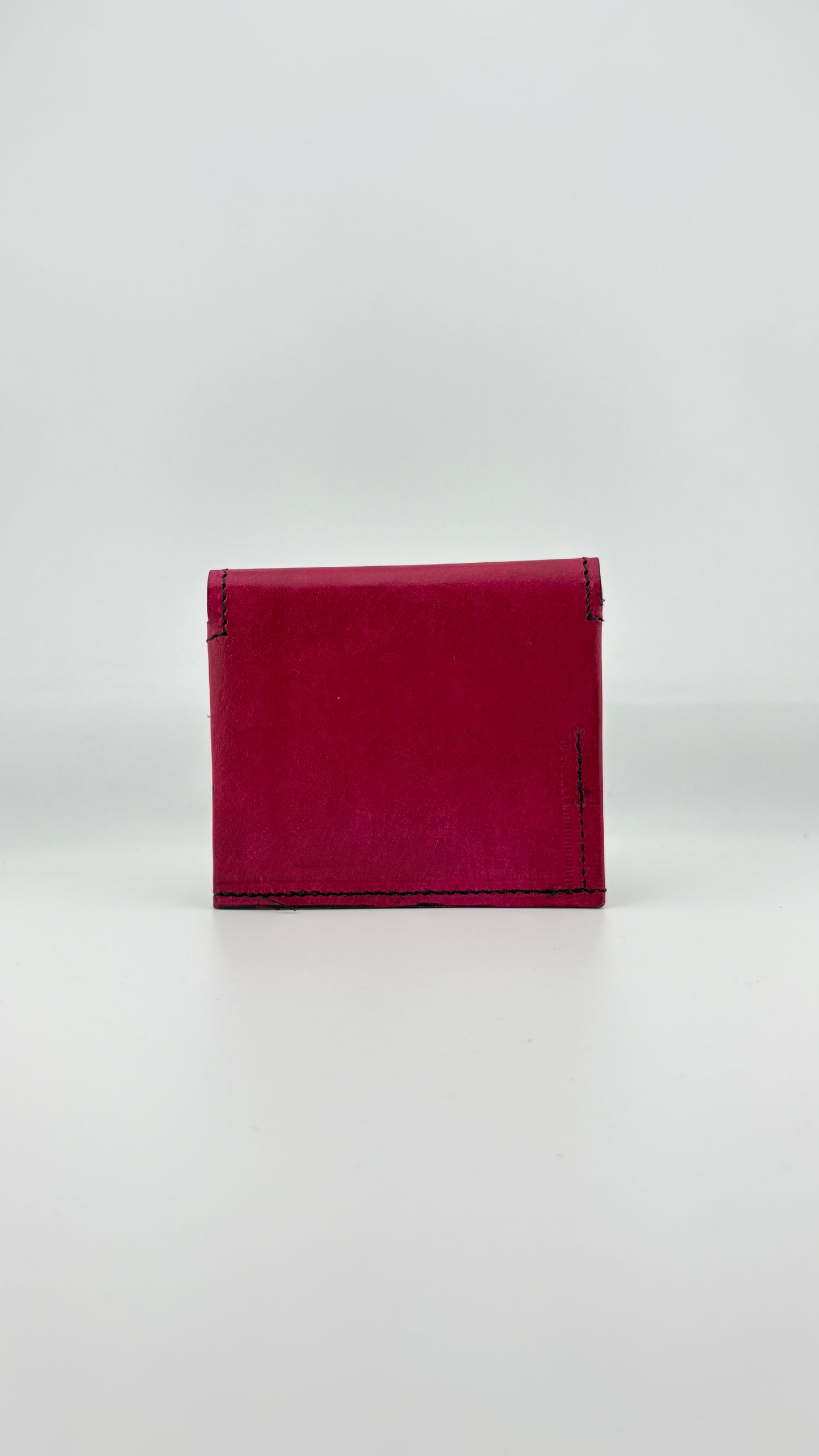 Zygma Pink Card Wallet — Genuine Leather