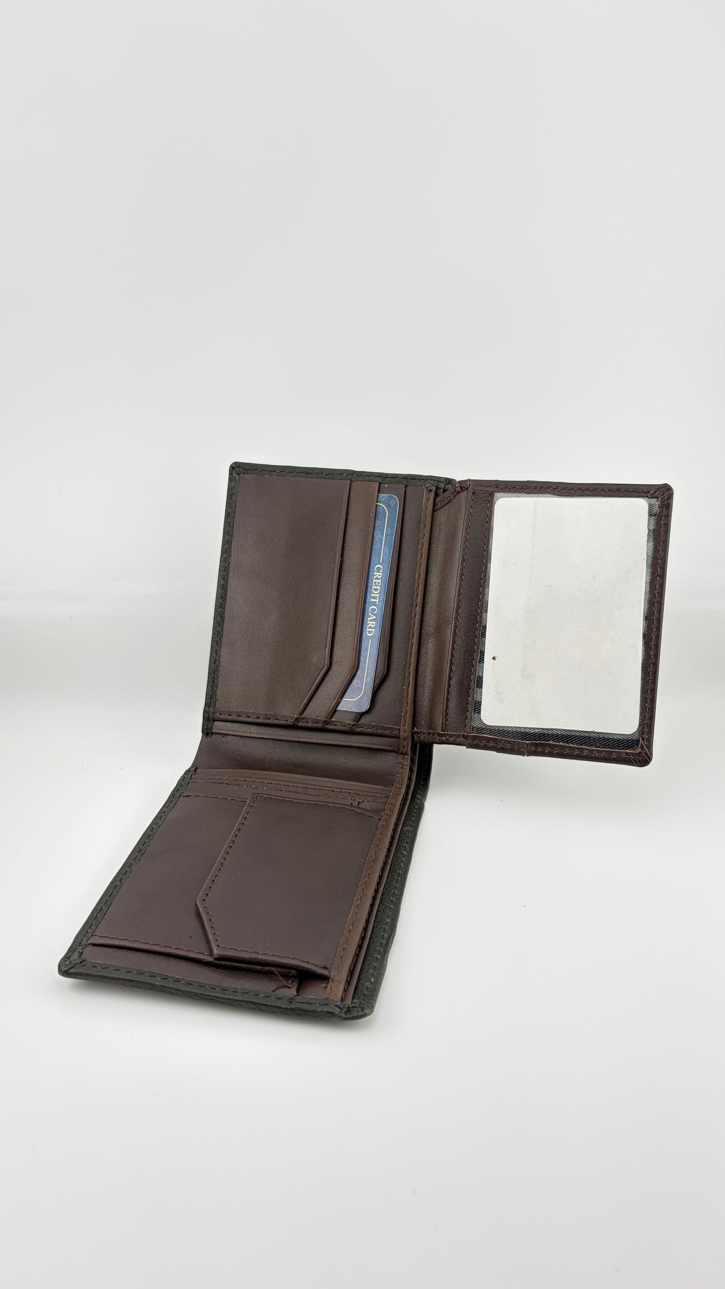 Zygma Soft Genuine Leather Bifold Wallet for Men | Black | ID Window