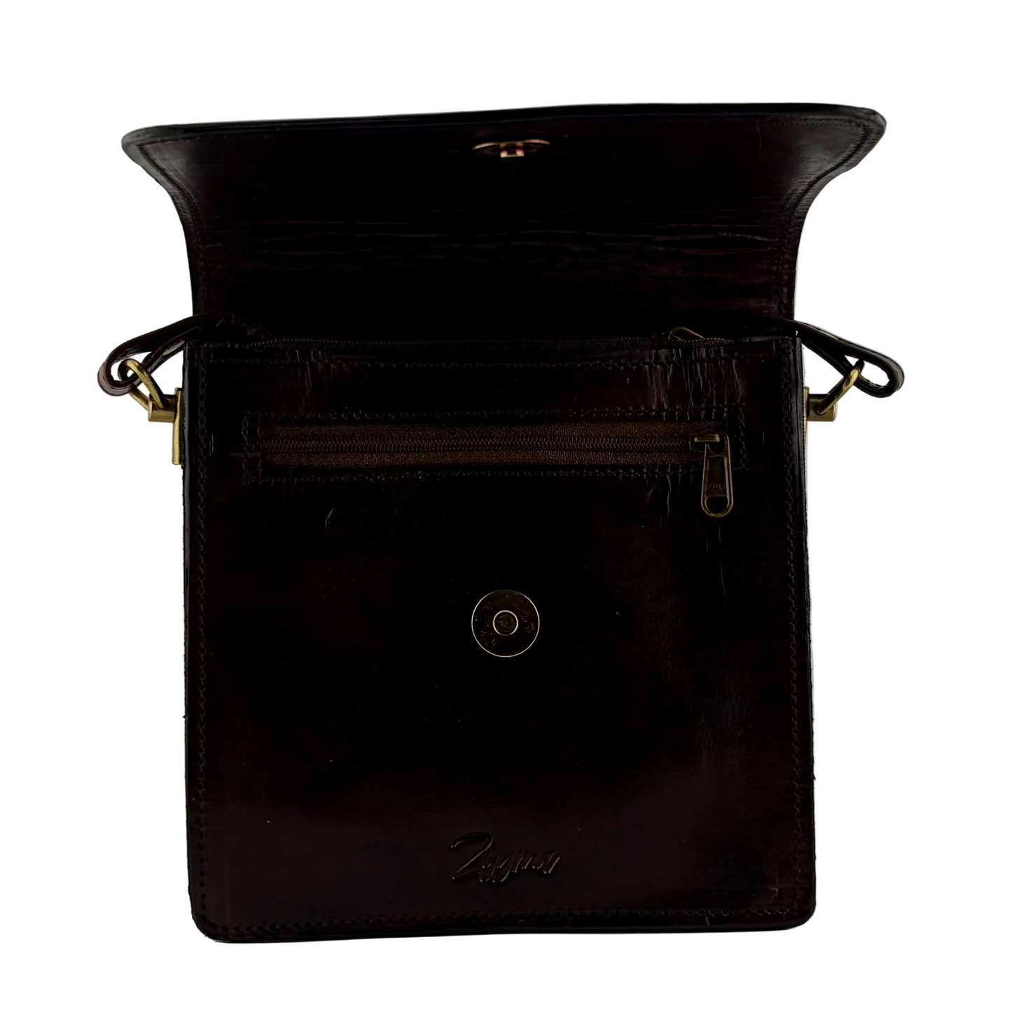 Zygma® Genuine Handmade Leather Sling Crossbody Bag for Women — 4 Designs