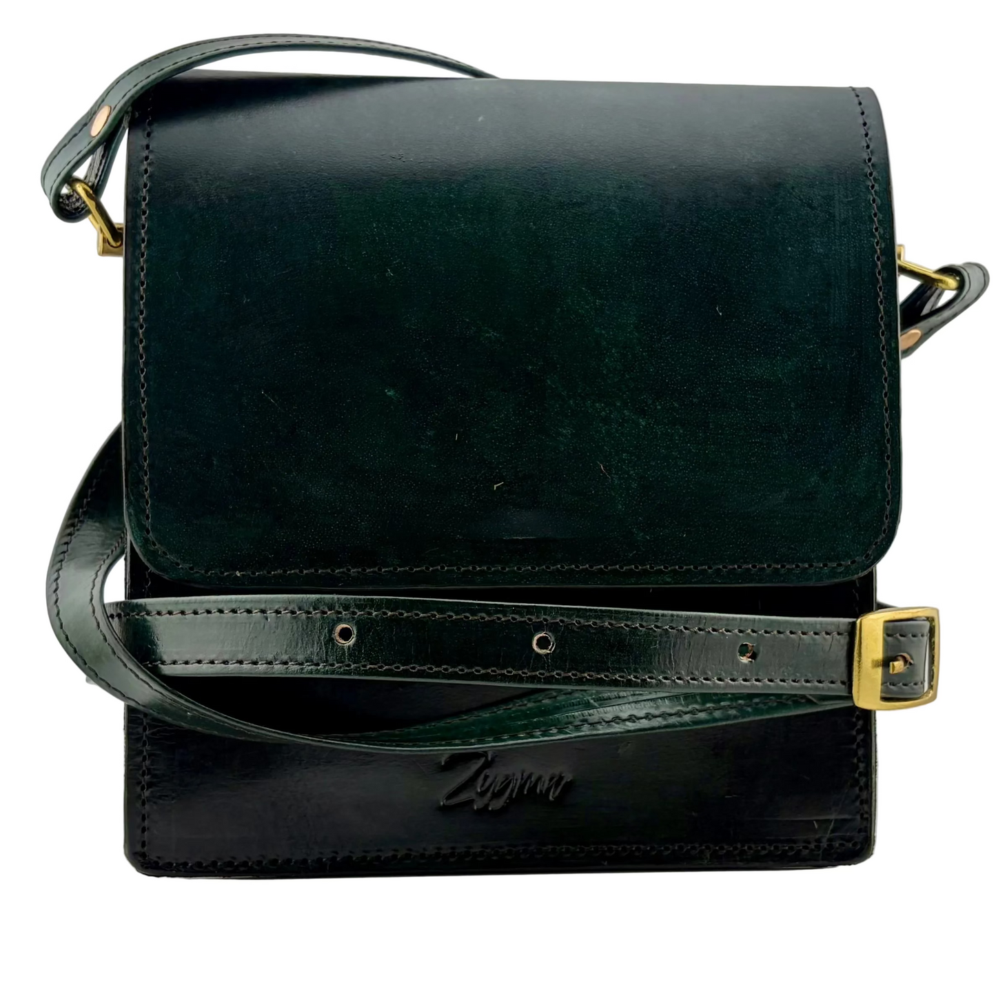 Zygma® Genuine Handmade Leather Sling Crossbody Bag for Women — 4 Designs