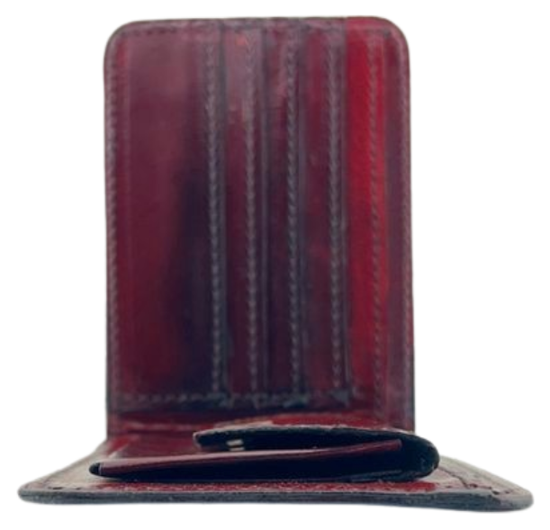 Zygma Handmade Genuine Leather Men’s Wallet – Brown | Slim Bi-Fold Wallet with 4 Card Slots, 1Coin Pocket &1 Cash Compartment | Durable Handcrafted Leather Wallet for Men