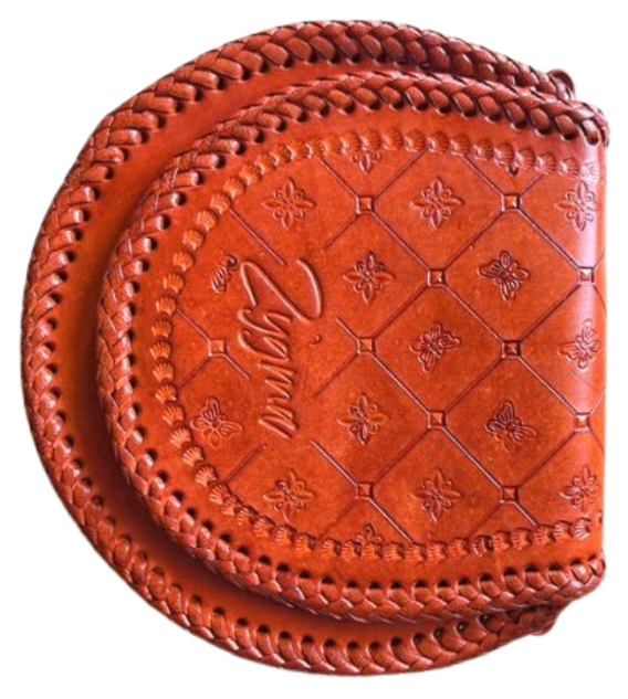 zygma stylish sling bag for women embossed butterfly pattern and flower