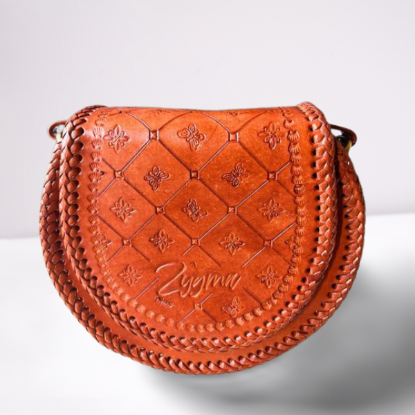 zygma stylish sling bag for women embossed butterfly pattern and flower